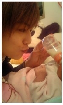 赤ちゃん時代の希空さん