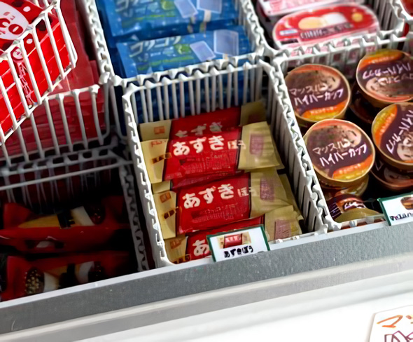 コンビニ アイス ケース 再現 ミニチュア 制作 粘土 作品