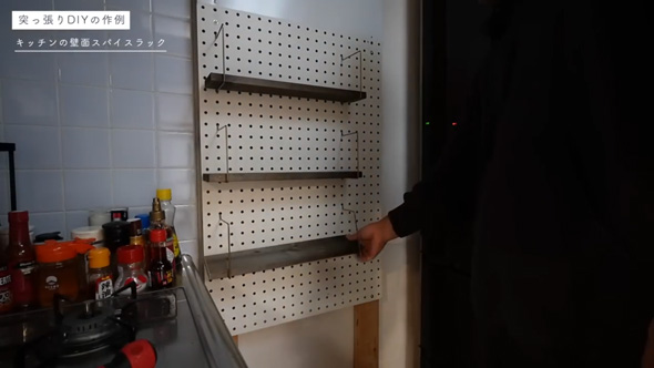 賃貸 突っ張り DIY 壁面収納 壁掛け テレビ PC棚 ラブリコ 2×4アジャスター