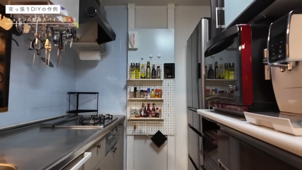 賃貸 突っ張り DIY 壁面収納 壁掛け テレビ PC棚 ラブリコ 2×4アジャスター