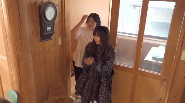 海苔男さんに会いに中へ