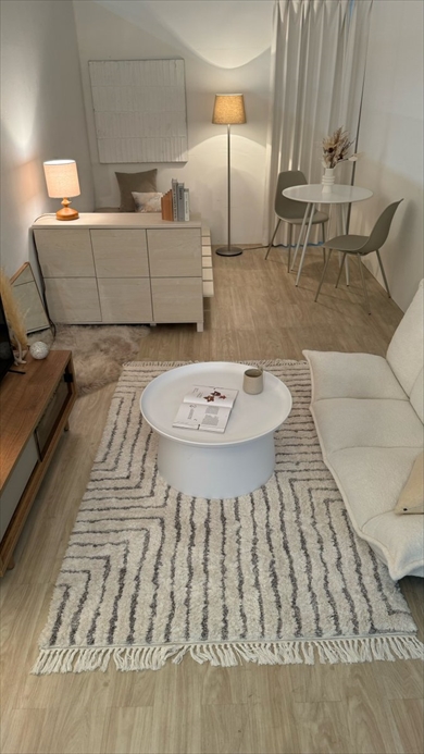 1K8畳の一人暮らしの部屋コーデ