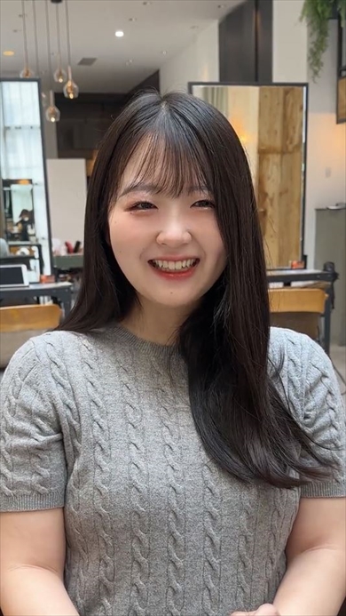 7年ぶりのボブがめちゃくちゃ似合ってる女性