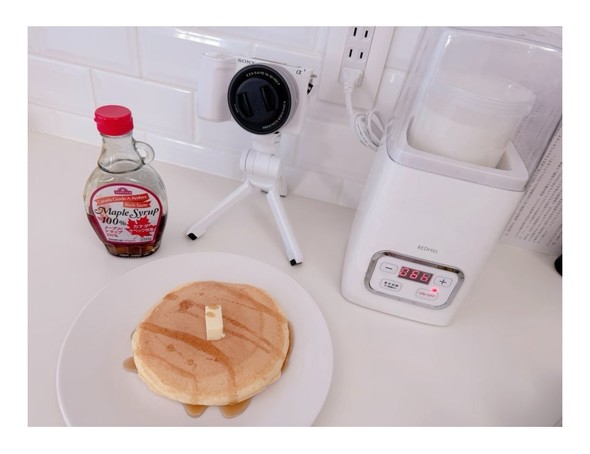 辻希美の娘・希空が作ったホットケーキ