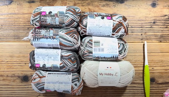 ポコポコ編みの可愛いバッグ