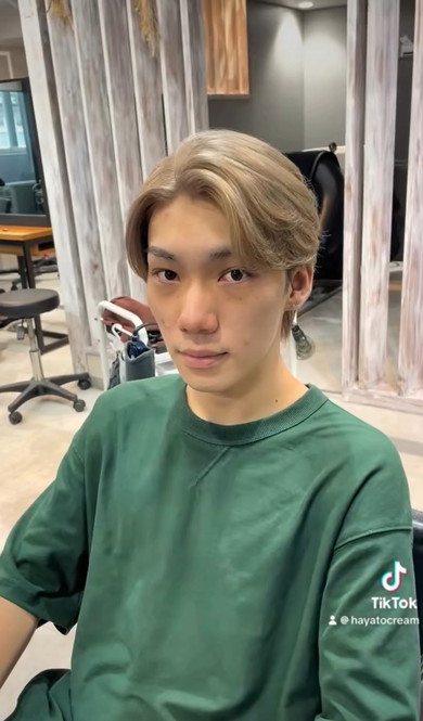 姉にすすめられイメチェンに挑戦した弟