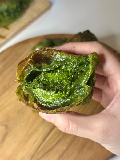 自作の抹茶チョコパイ