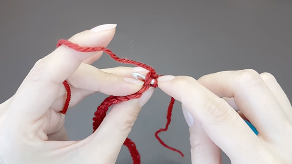 キレイな編地のニット帽の編み方