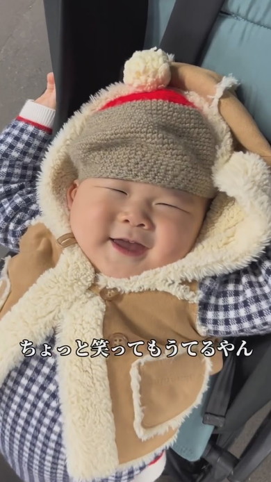 ベビーカーを拒絶する赤ちゃん