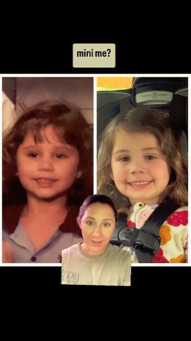 5歳のイザベラさんと姪っ子