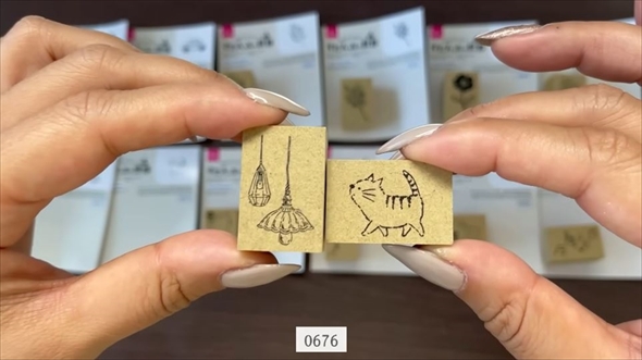 ダイソーのスタンプ、58種類が超優秀