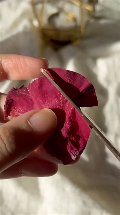 プロポーズで贈られたバラを閉じ込めたアクセサリー