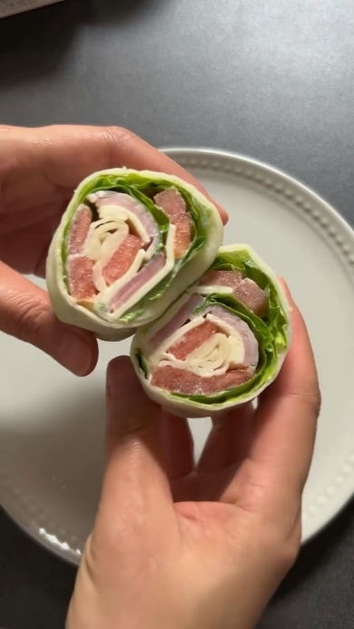 春巻きの皮で作るコストコ風BLT巻き