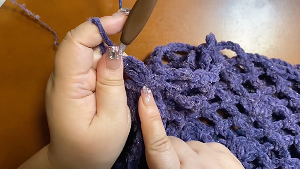 4時間で編める簡単プルオーバー