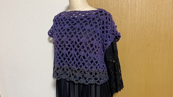 4時間で編める簡単プルオーバー