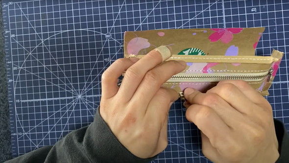 スタバの紙袋をリメイク