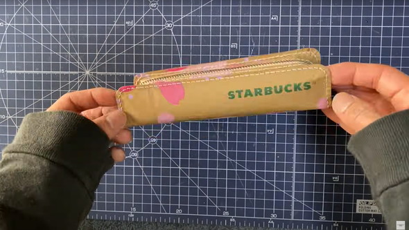 スタバの紙袋をリメイク