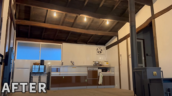 廃墟のような古民家を再生