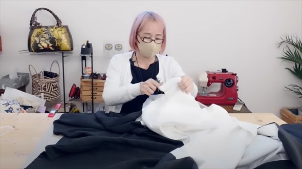 黒留袖をリメーク