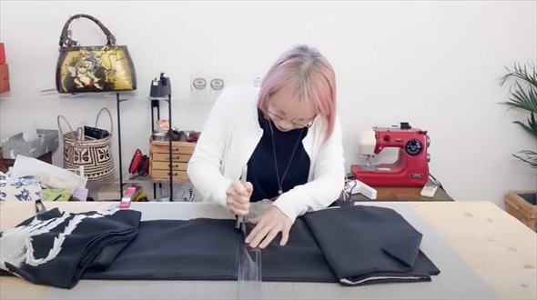 黒留袖をリメーク