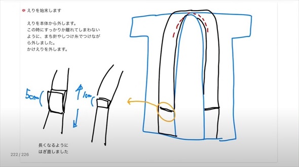 黒留袖をリメーク