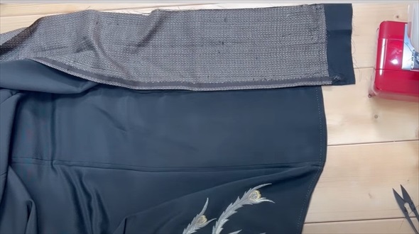 黒留袖をリメーク