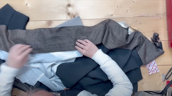 黒留袖をリメーク