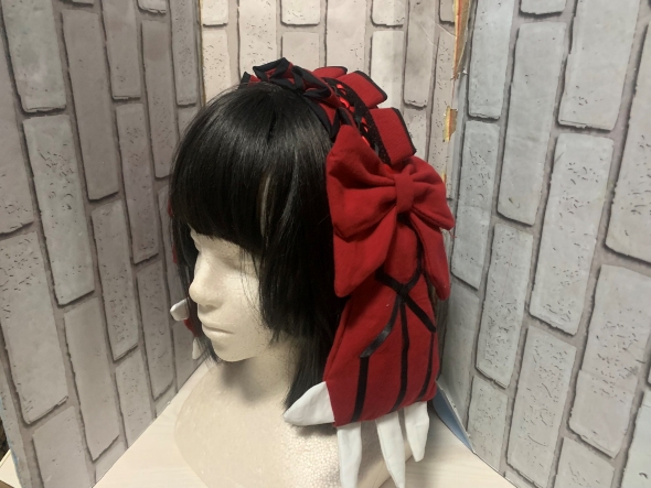 面白ヘッドドレス