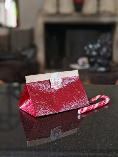 ポーチのようなギフトバッグの作り方