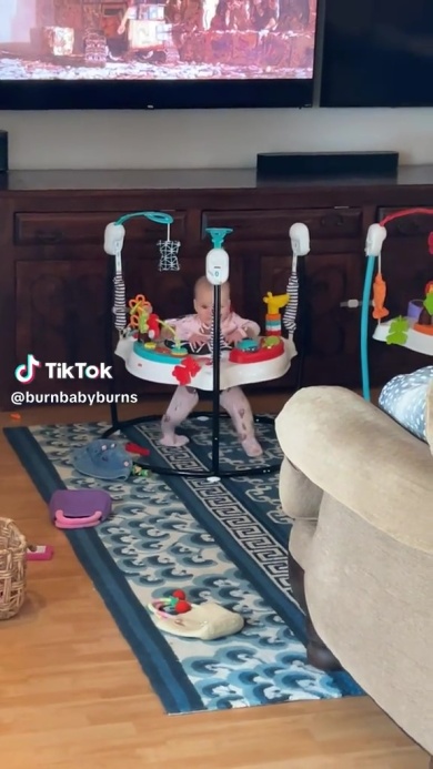 キレキレな赤ちゃん