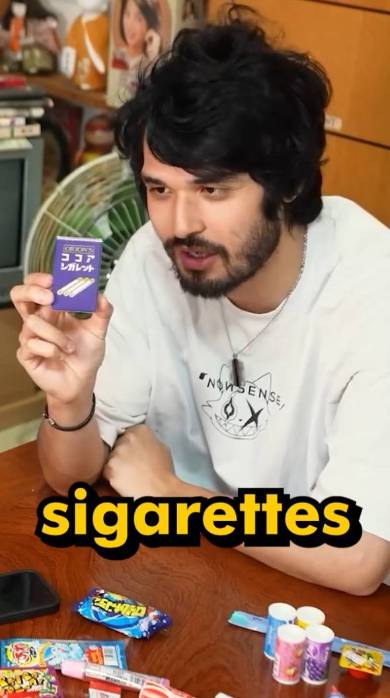 日本のココアシガレットを紹介する