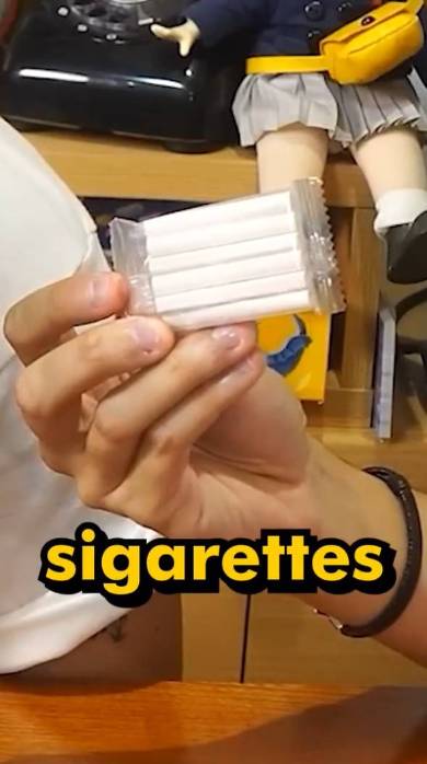 日本のココアシガレットを紹介する