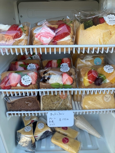 無人販売スイーツの代金と一緒に入っていた手紙にほっこり