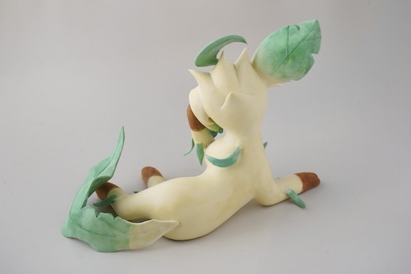 粘土でリーフィア