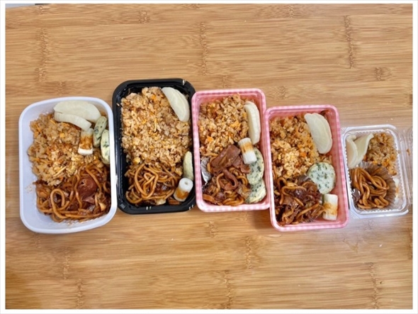 ハイヒール・モモコがスタッフに作った手抜き弁当