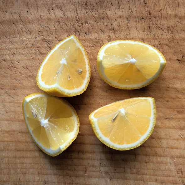 レモンの切り方解説