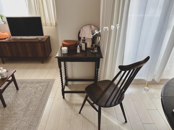 1LDK1人暮らしの模様替え