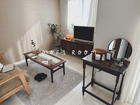 1LDK1人暮らしの模様替え