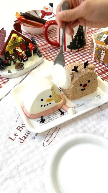 チーズ蒸しケーキアレンジ