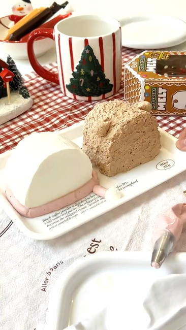 チーズ蒸しケーキアレンジ