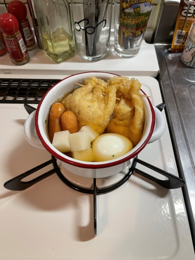 さまざまな具材が入ったおでん