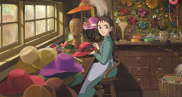 「ハウルの動く城」ソフィーをイメージしたクロシェハット