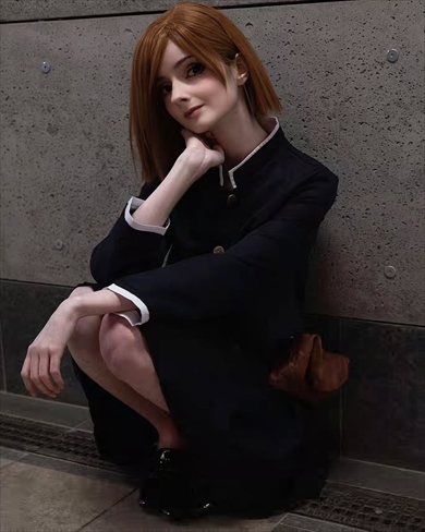 『呪術廻戦』釘崎野薔薇の凛々しいコスプレ