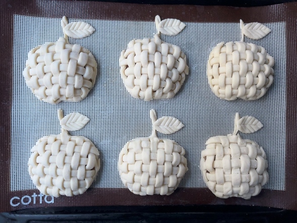 かわいいアップルパイ