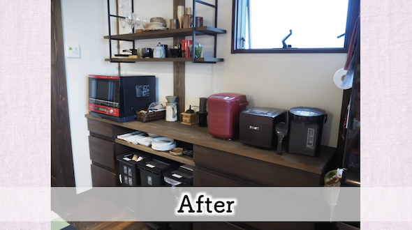 2階のキッチン片付けアフター