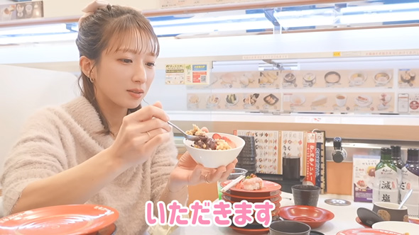 かっぱ寿司に来た辻希美