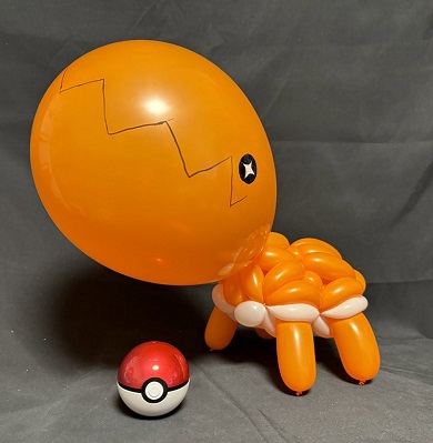 バルーンアートでバルーンアートで再現したナックラー