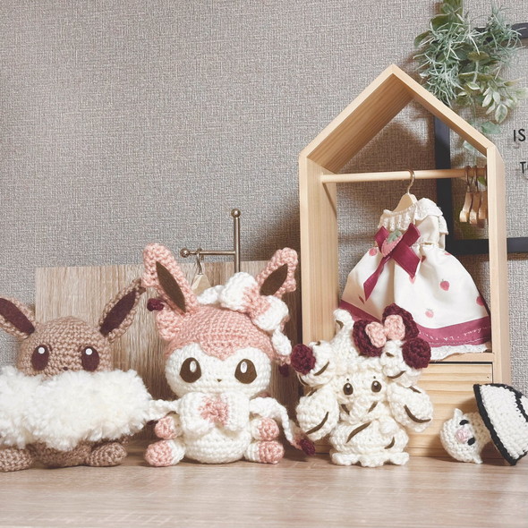 ポケモンのあみぐるみ