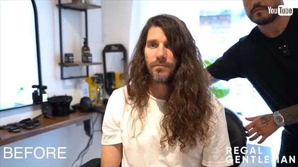 3年伸ばした髪を切って寄付