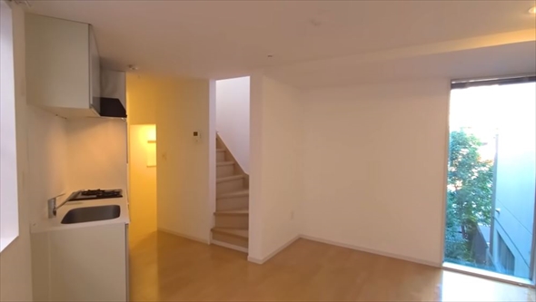 個性的な間取りの物件